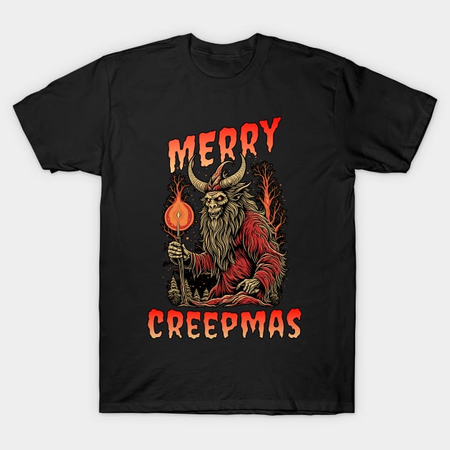 Merry Creepmas T-Shirt by onemoremask